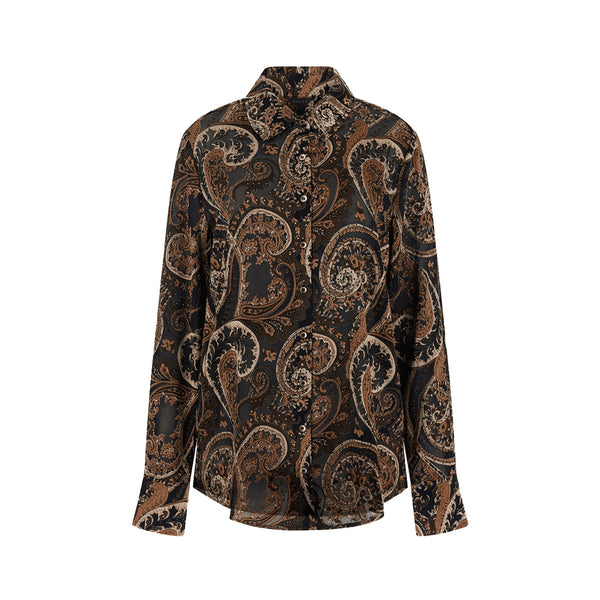 Guess Camicia casual Guess Camicia Guess Paisley Oversize XS  - Francavilla Moda